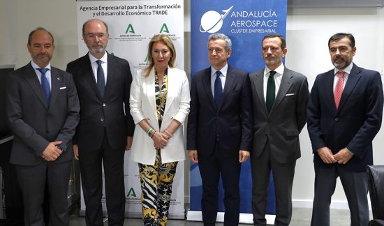 Andalucía TRADE firma un convenio con Aerospace