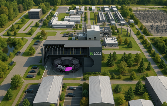 Proyecto de central eléctrica de fusión nuclear. Firma: Gauss Fusion.