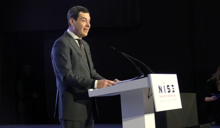 El presidente de la Junta de Andalucía, Juan Manuel Moreno. Autora: Isabel Herrero