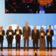 Foto de los premiados con el Rey Felipe. Firma: Santi Moreno.