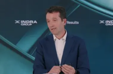 Ángel Escribano, presidente ejecutivo de Indra y copropietario de Escribano M&E. Firma: Industry Talks