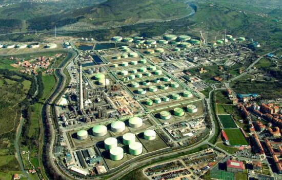 Refinería de Petronor en Muskiz (Bizkaia), del grupo Repsol. Firma: Repsol
