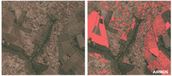Airbus y JDE Peet’s crearán el primer mapa mundial de cafetales con imágenes por satélite. Firma: Airbus