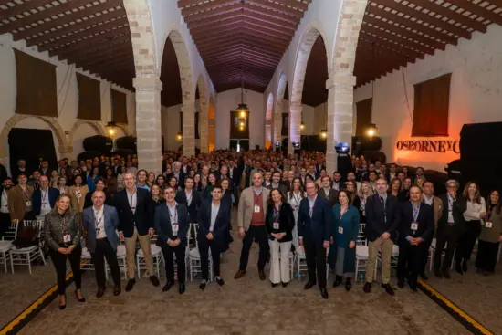 Directivos y accionistas de Bodegas Osborne. Firma: Osborne