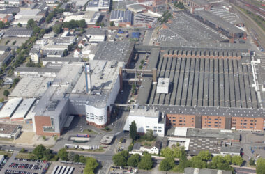 Fábrica de Volkswagen en Osnabrück (Alemania). Firma: Volkswagen