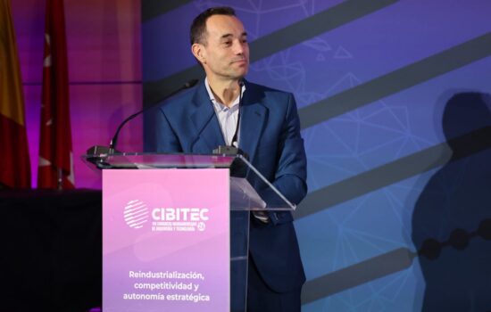 José Martín, director ejecutivo de la división de refino y químico de Repsol, en Cibitec26. Firma: Industry Talks