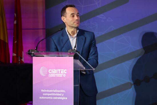 José Martín, director ejecutivo de la división de refino y químico de Repsol, en Cibitec26. Firma: Industry Talks