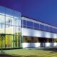 Sede corporativa del Grupo Azkoyen en la localidad navarra de Peralta. Firma: Azkoyen