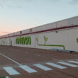 Fachada principal de la factoría Reviver de GAM en Villacé (León), su planta de economía circular y refabricación de maquinaria. Firma: GAM