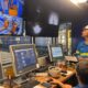 Profesionales de Navantia en su sala de control del Taller de Paneles Planos Avanzados José Antonio Rodríguez Poch, en San Fernando (Cádiz), un referente de la digitalización y el modelo de 'astillero 4.0'. Firma: Navantia