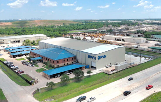 Fábrica de PV Hardware en Houston (Texas, Estados Unidos), puesto en marcha en 2024 para abastecer el mercado norteamericano. Firma: PV Hardware