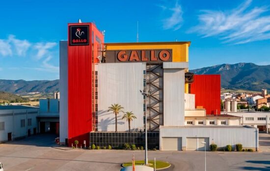 Fábrica de Pastas Gallo en Granollers (Barcelona). Firma: Pastas Gallo