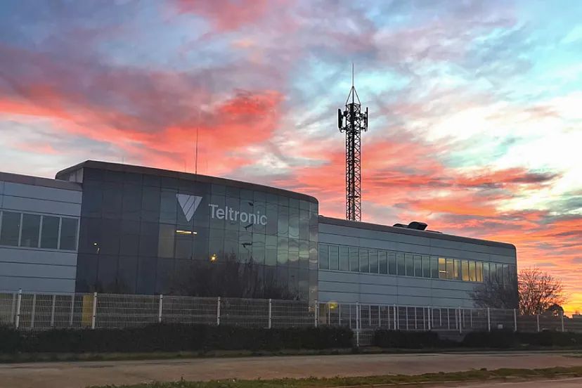 Sede de Teltronic en Zaragoza, la empresa que Amper ha comprado a Nazca Capital. Firma: Industry Talks