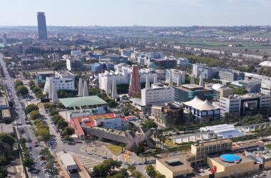 Vista aérea del Svilla Tech Park. Firma: Junta de Andalucía.