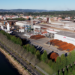 Vista aérea de la planta de Megasa en el municipio coruñés de Narón. Firma: Megasa
