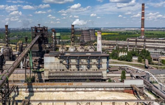 Fábrica de ArcelorMittal en Kryvyi Rih (Ucrania). Firma: ArcelorMittal