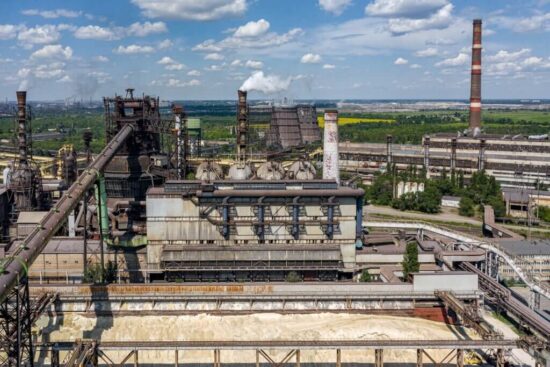 Fábrica de ArcelorMittal en Kryvyi Rih (Ucrania). Firma: ArcelorMittal