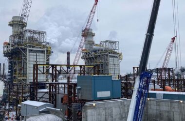 Planta de cogeneración de Suncor Energy en Fort McMurray (Canadá), diseñada y construida por Técnicas Reunidas para sustituir sus viejas calderas por gas natural de alta eficiencia.